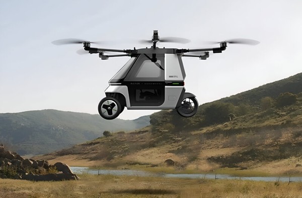 Motor_Terbang_China_Revolusi_Transportasi_Melayang_20_Menit Motor Terbang China: Revolusi Transportasi, Melayang 20 Menit