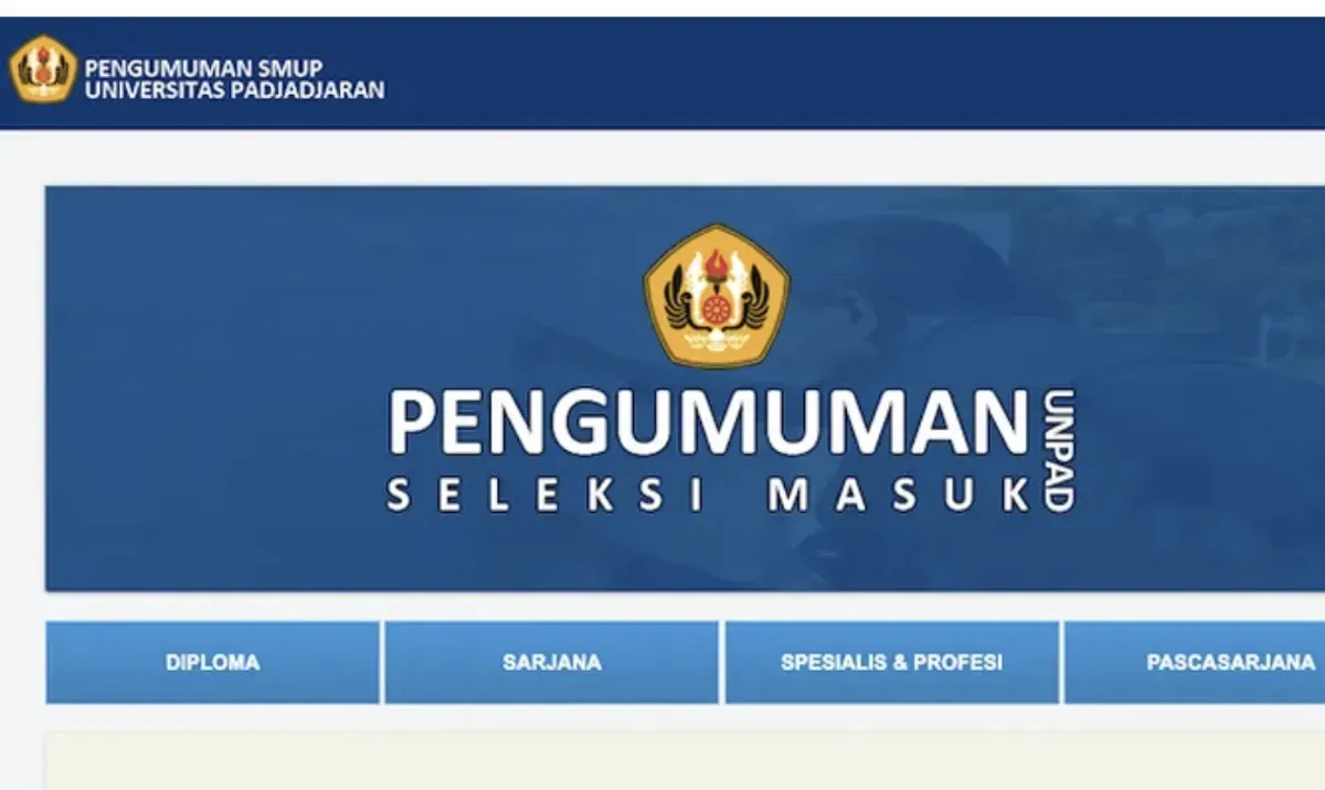 Pengumuman SMUP UNPAD 2025: Cek Hasil Seleksi Sekarang!