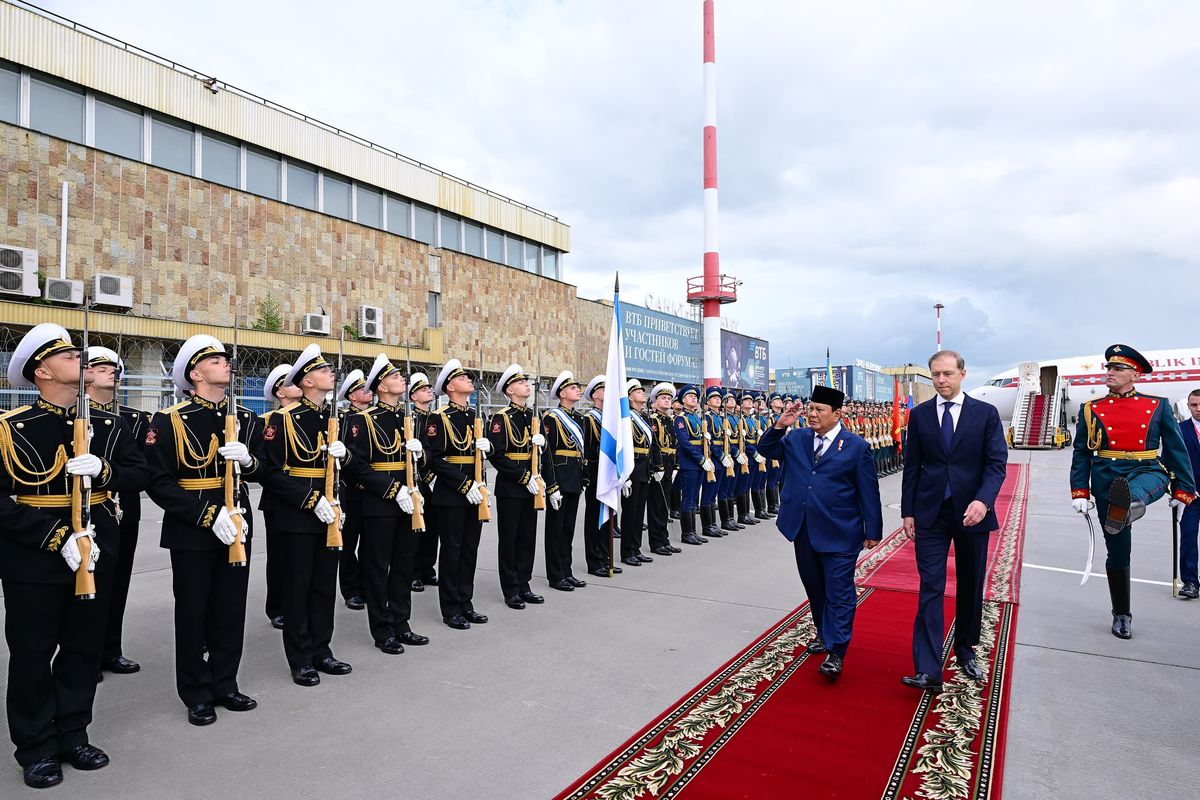 Prabowo Temui Putin di Rusia, Hadiri SPIEF 2025