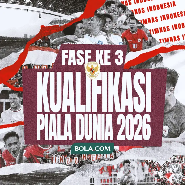Siap Tempur! Jadwal Lengkap Timnas Indonesia Kualifikasi Piala Dunia 2026 Siap Tempur! Jadwal Lengkap Timnas Indonesia Kualifikasi Piala Dunia 2026